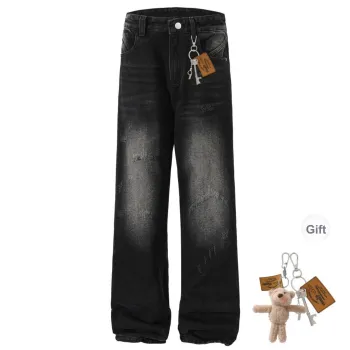 HOKLV Jeans Unisex