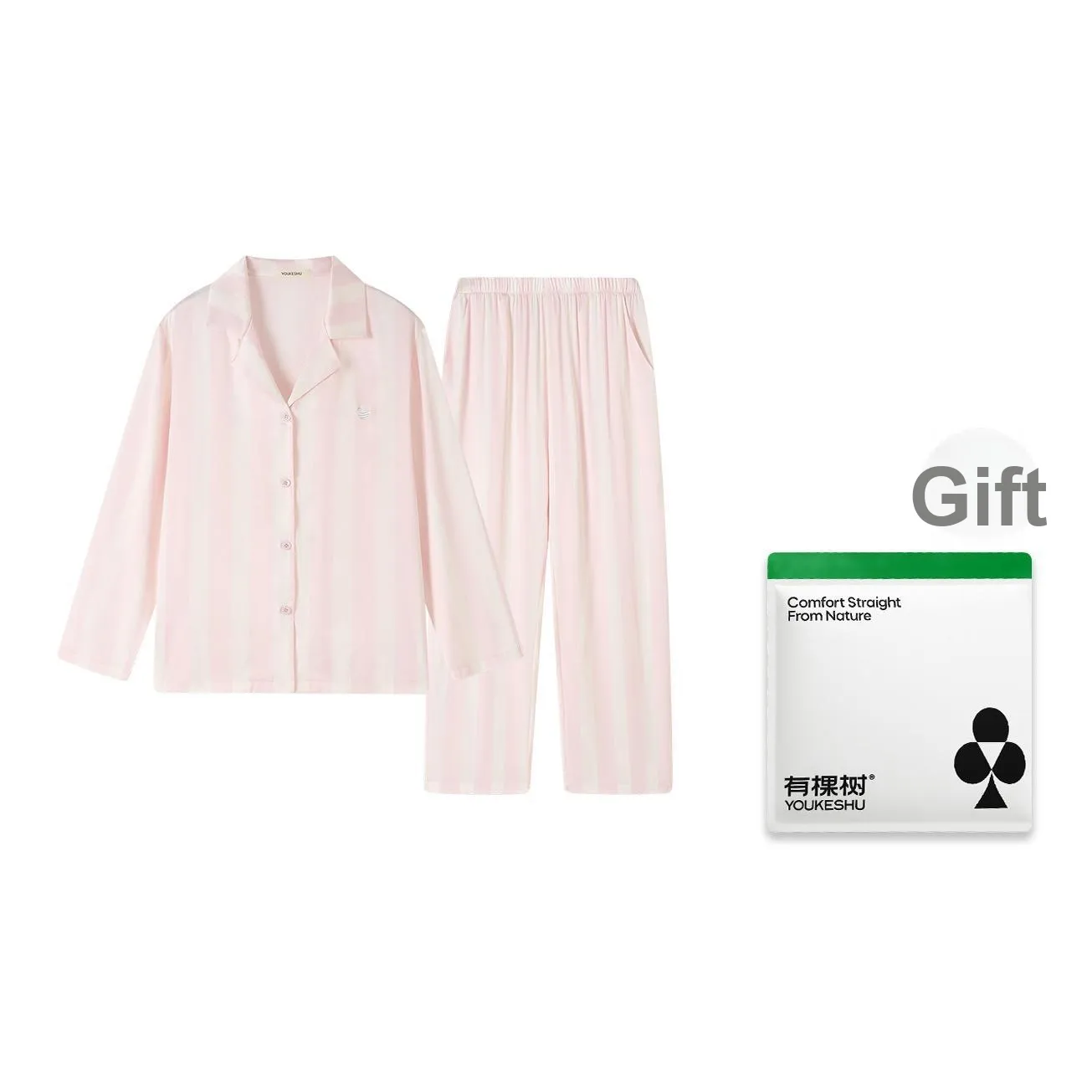 YOUKESHU Пижамный комплект Женская Сумка для покупок