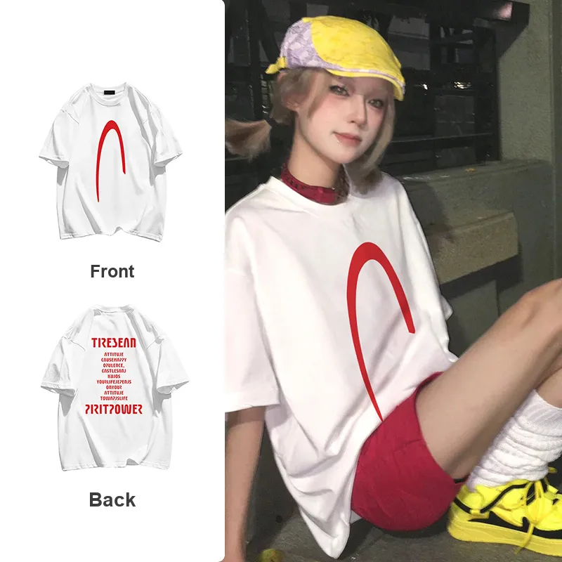 Cotton shopping T Shirts Women's-2