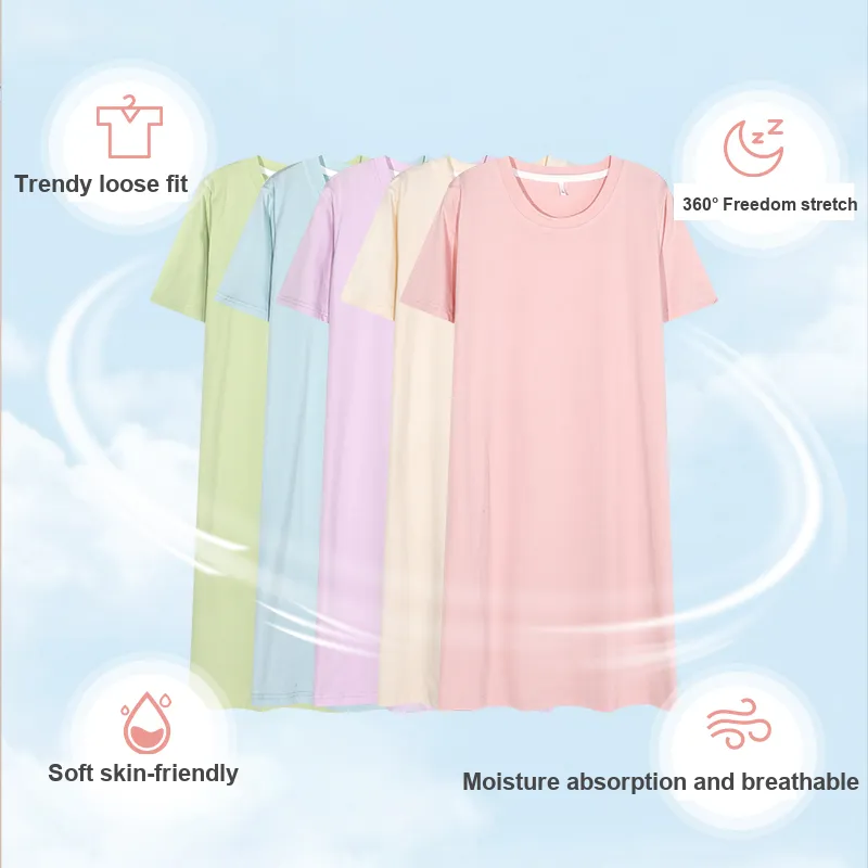 GOSO Nightgown Women's Sky Blue-2