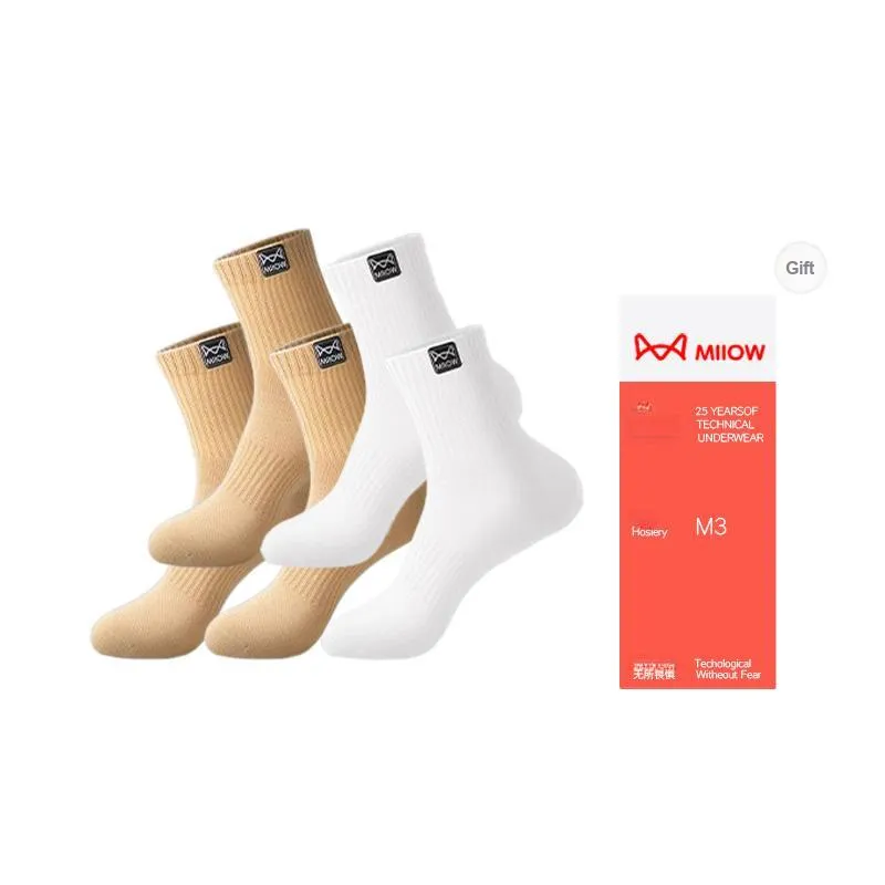 MIIOW Trend Party Series Mid-Calf Socks Men's Box 5-Pack-11