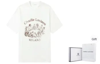 Charlie Luciano T Shirt Unisex White