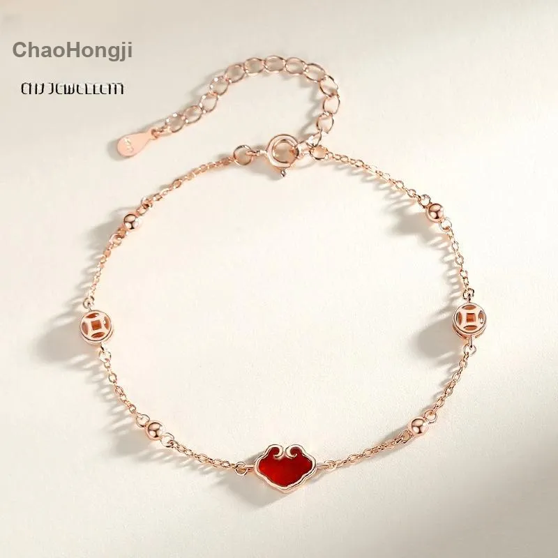 CHAOHONGJI S925 Silver Bracelets Women's-4