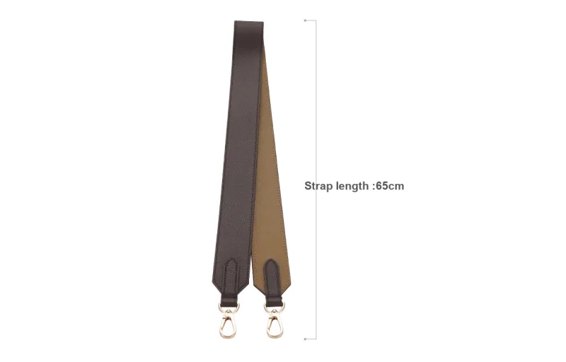 Lan Bao Fan Cow Leather Shoulder Straps Women's Brown-1