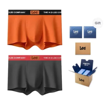 Lee Classic 101 Underpants Men's Gift Box Of 2 Strips