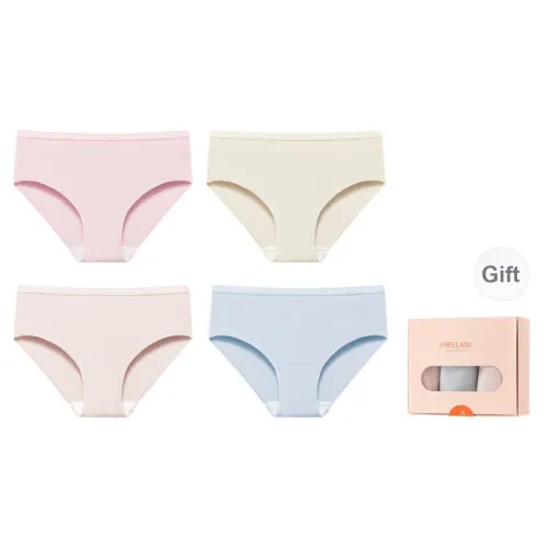 FREELASS Underpants Women's 4 Piece Gift Box Sets