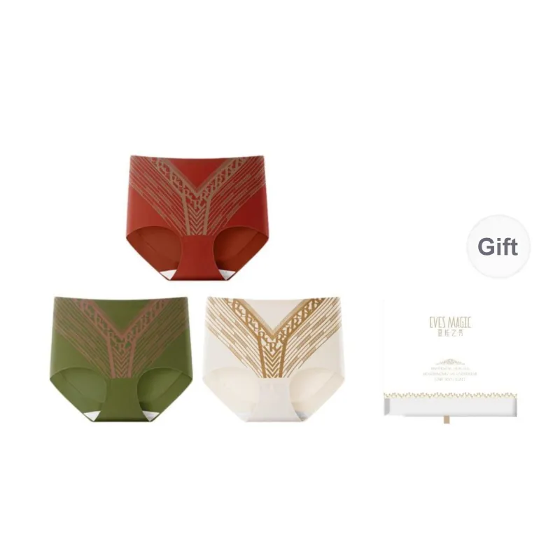 XIA.WA.ZHI.XIU Underpants Women's Box 3 Pack-6