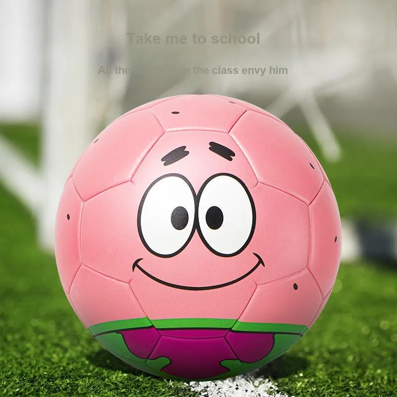 Kuangmi SpongeBob SquarePants Collection Size 5 Soccer PU Seamless Thermal bonding Unisex Pink-18