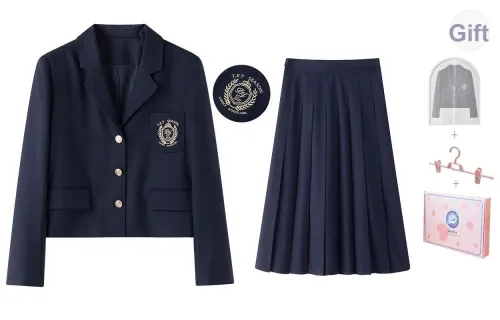 Tokyo Season Бизнес-костюм женский набор в подарочной коробке темно-синий