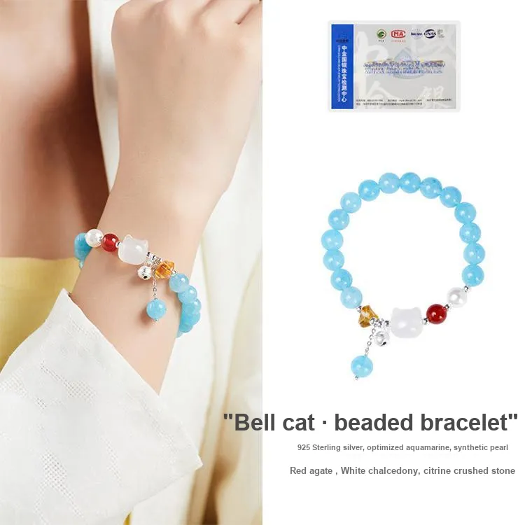 JKEM Chalcedony Bracelets Women's-5