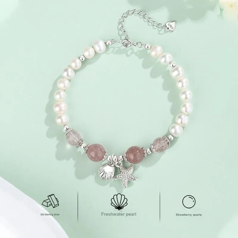 Andaozi Freshwater Pearl Bracelets Unisex-2