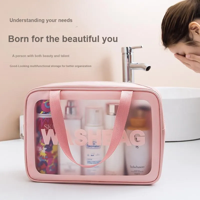 Future Maple Matte Waterproof Large Capacity Good Looking Portable Bag Make up Tools 1 Pc-2