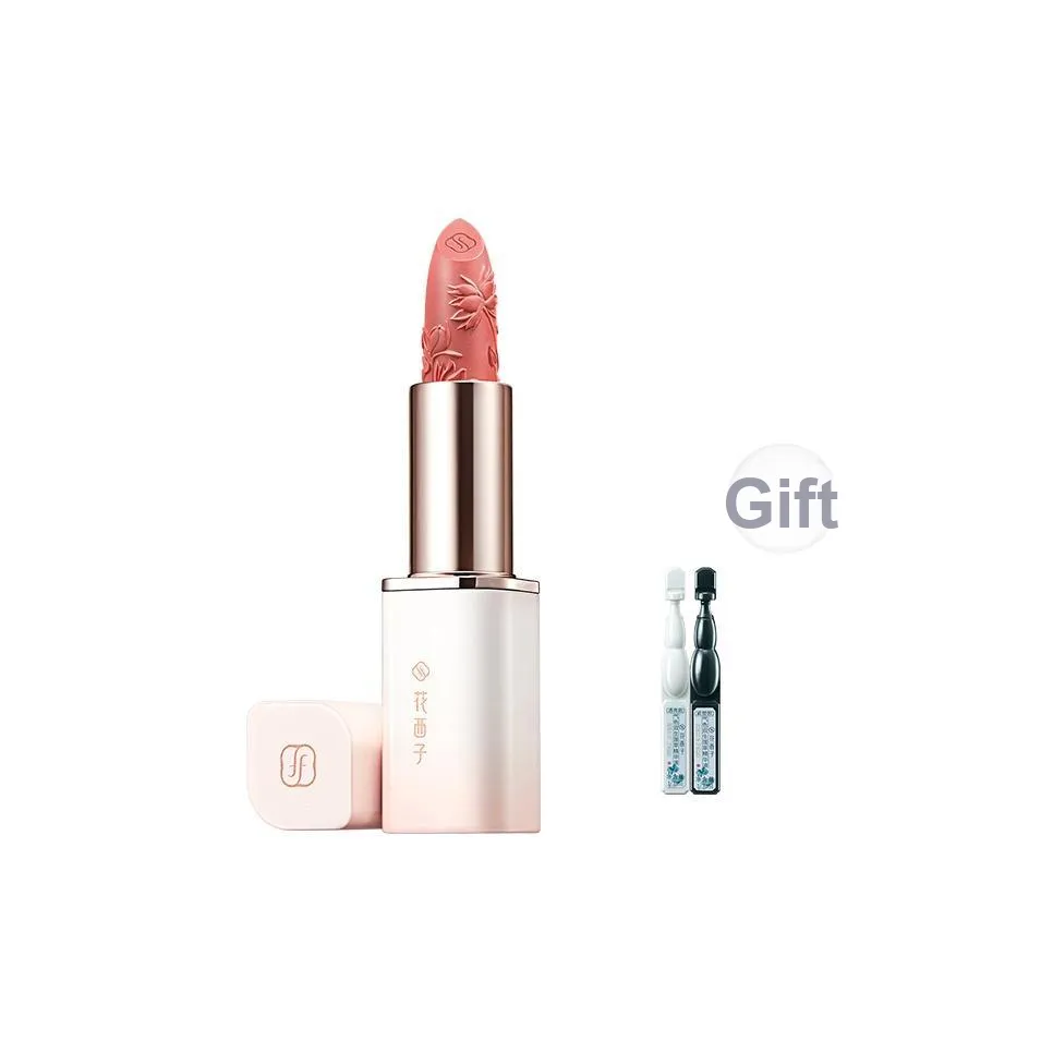 Florasis Броги Нефритовый Свет Edition Помады Glossy Длинный Срок Сохранения Нет Уменьшение Линии для губ Осветляющий