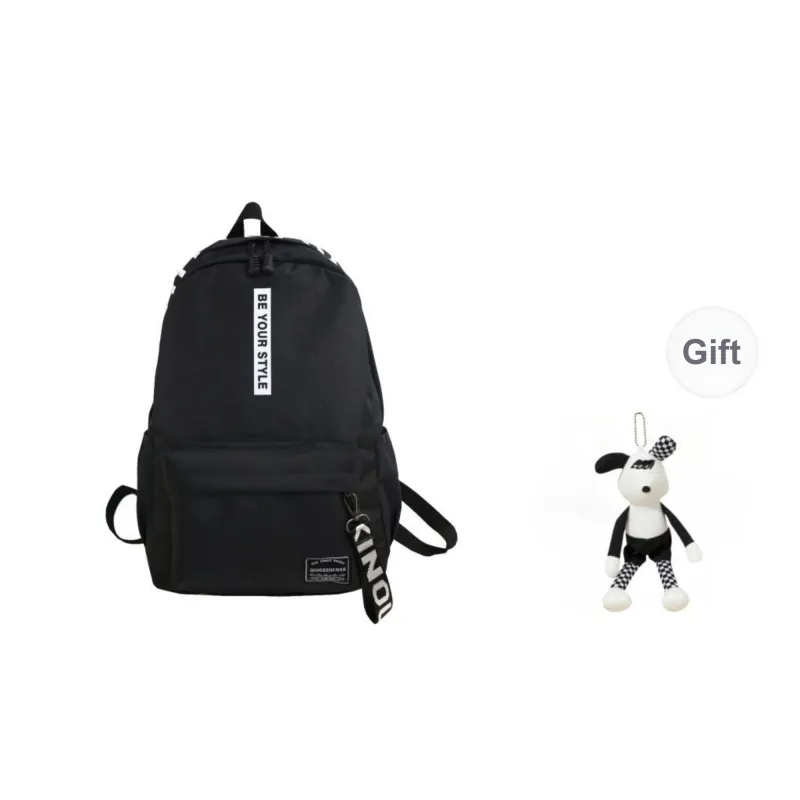 URBAN FOREST Oxford Backpack Unisex Black & Red/Black & Yellow/Light Gray/Dark Gray/Black/Red-18