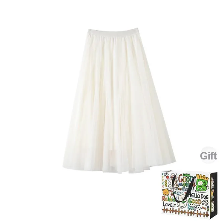 Dippanis Casual Long Skirt Women's-0