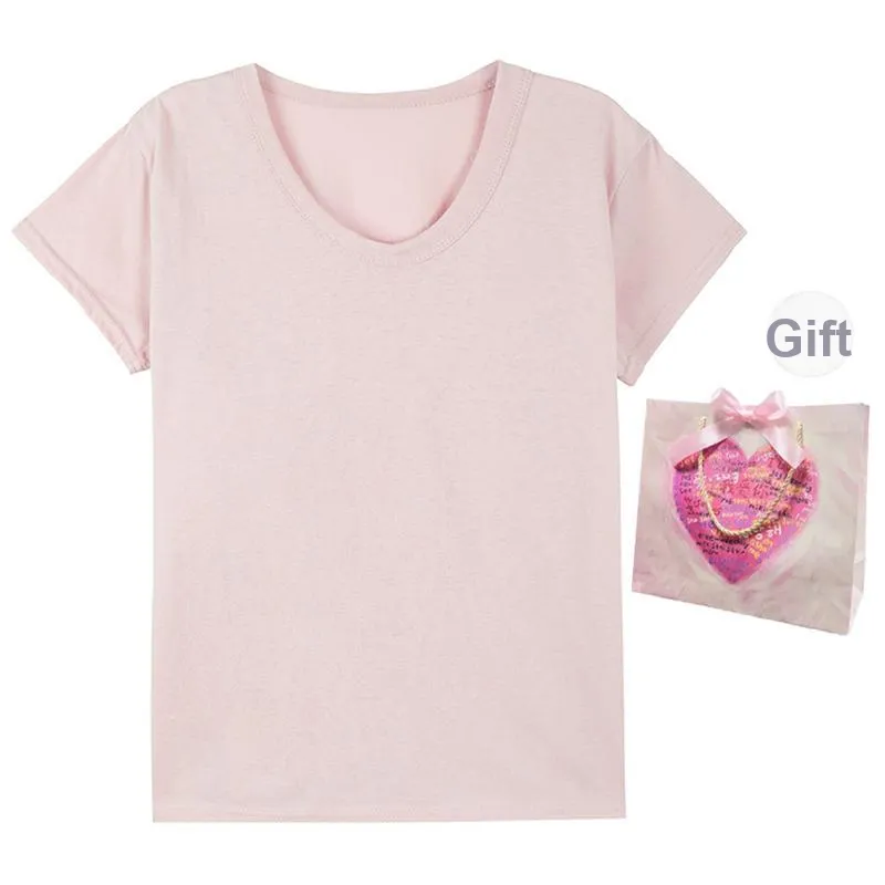 Peaches Peaches Set in Sleeve T Shirt Women's-37
