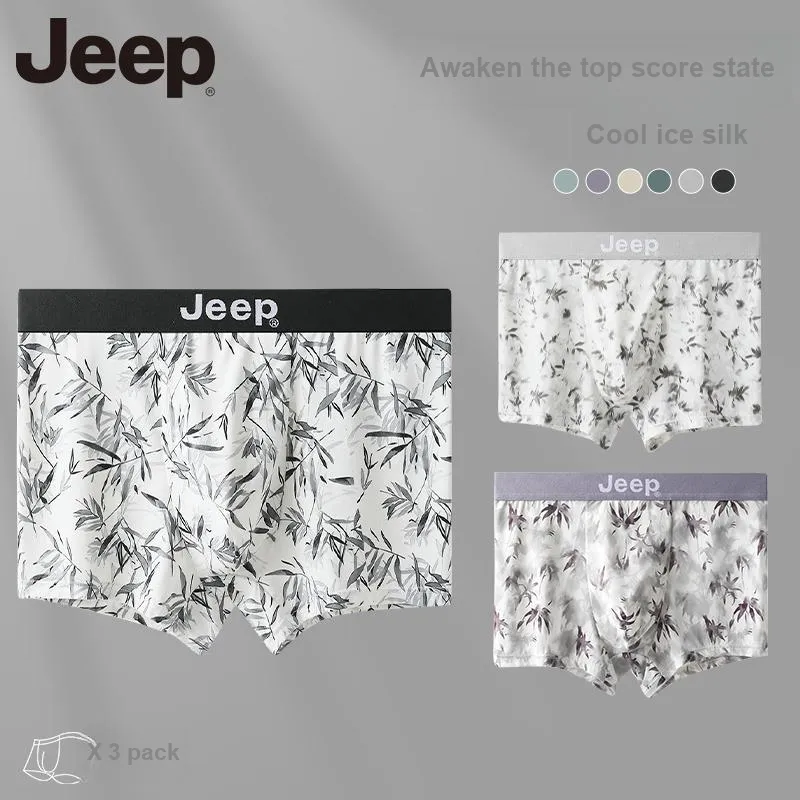 Jeep Underpants Men's Combo Set-30