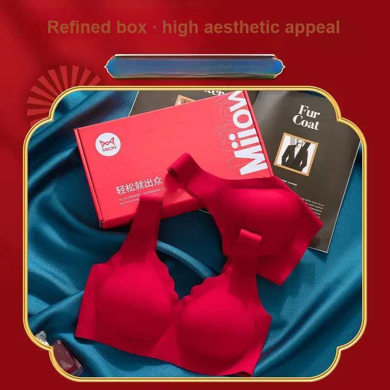 MIIOW Underwear Set Women's Red-1