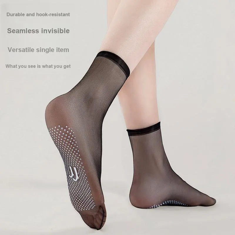 Lanza Mid Calf Socks Women's 5 Pack Skin-3