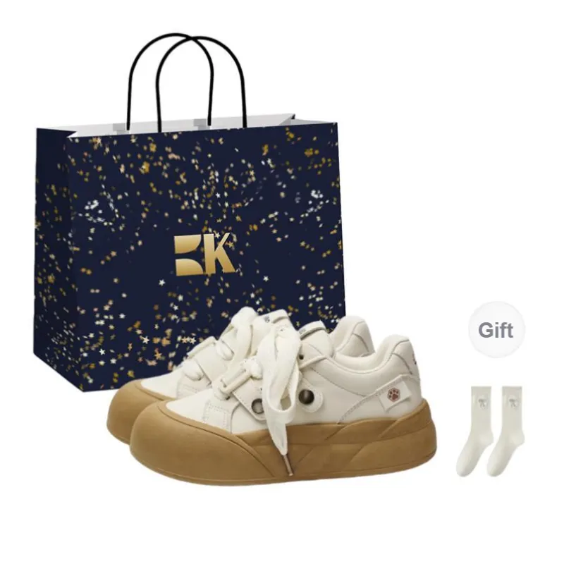 Boldi Kuki Anti Slip Wear Resistant Low Top Skateboard Shoes Women's Shopping Bag-9