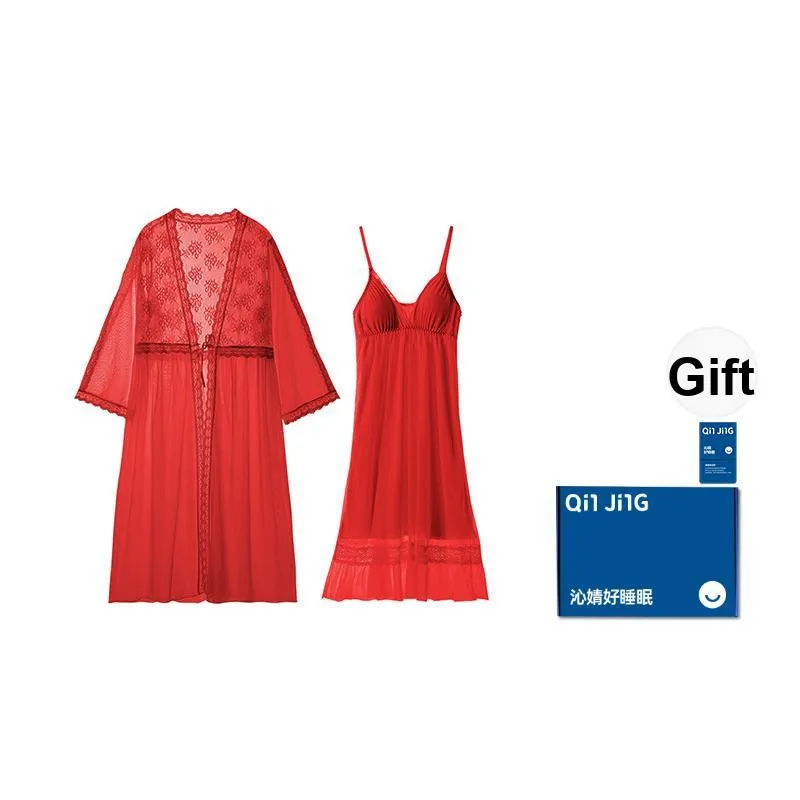 Qin Jing Women's Nightgowns-16