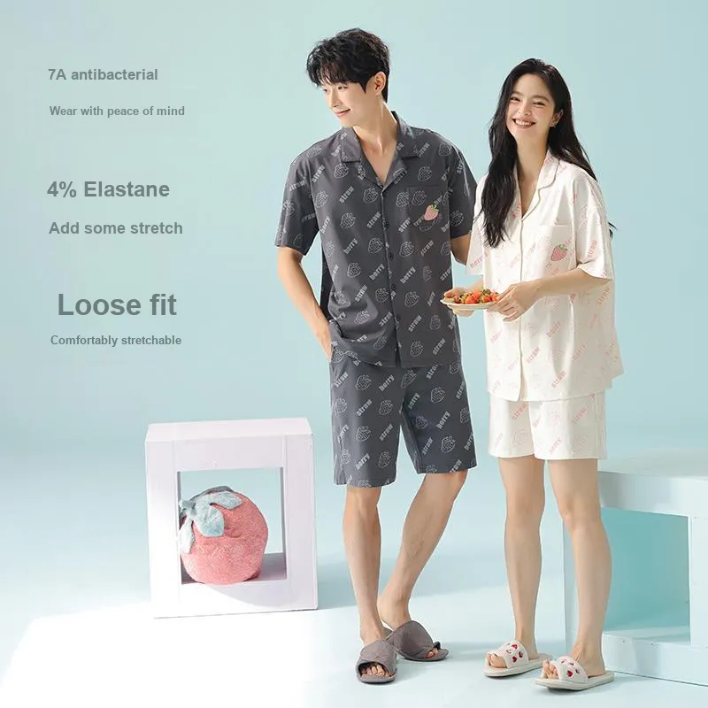 WANANNI Pajama Set Unisex Carbon Gray-1