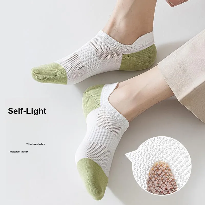 MIIOW Trend Party Series Ankle Socks Men's Shopping Bag 3 Pack-6