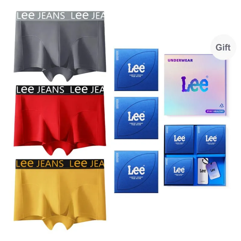 Lee Classic 101 Underpants Men's Box 3 Pack-8