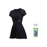 Black [High elastic breathable] + complimentary pink waterproof bag