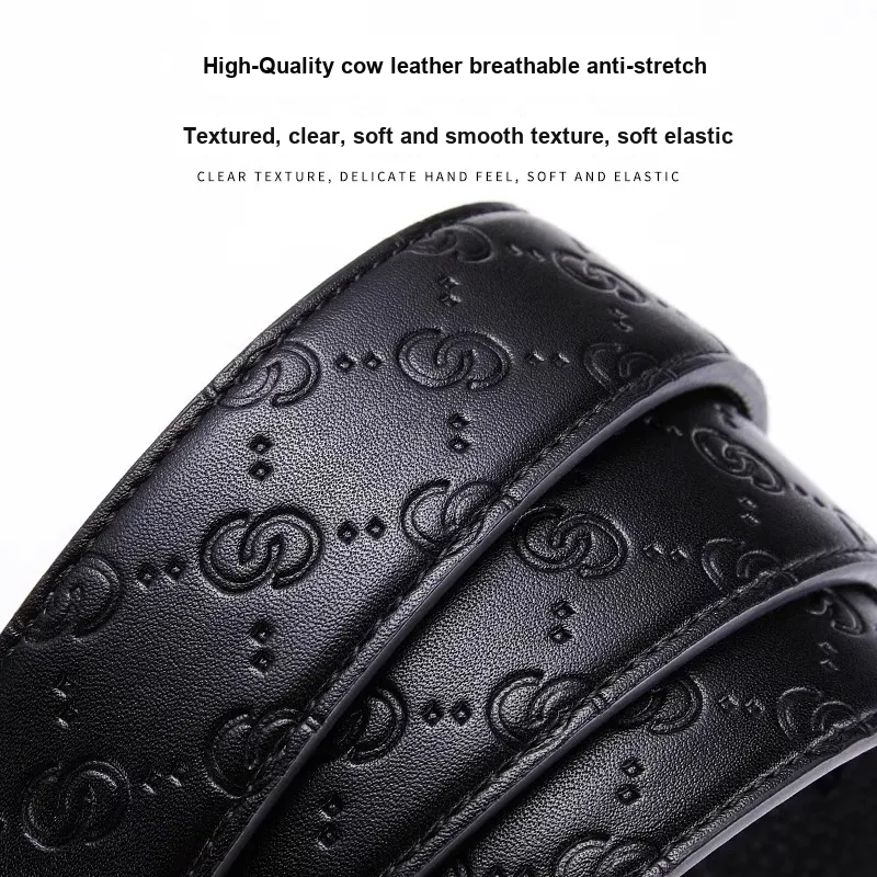 TUCANO Cow Split Leather Belts Men's 3.5cm-3