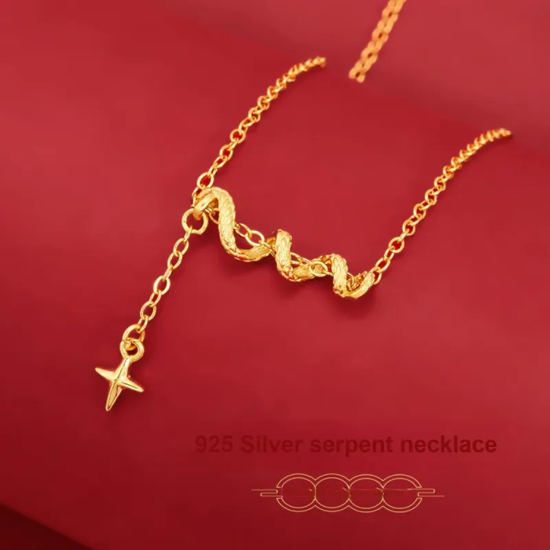 Taste The Color 925 Sterling Silver Necklaces Women's-1