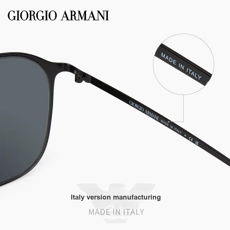 EMPORIO ARMANI Metal Aviator Sunglasses Unisex-2