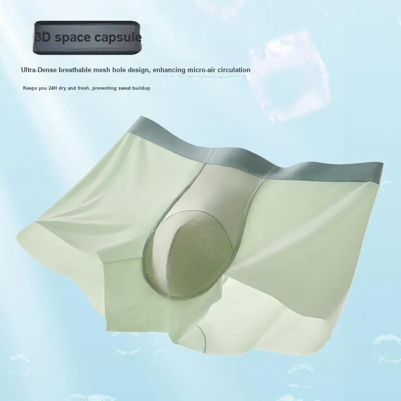 XIA.WA.ZHI.XIU Underpants Men's Shopping Bag 5 Pack-0