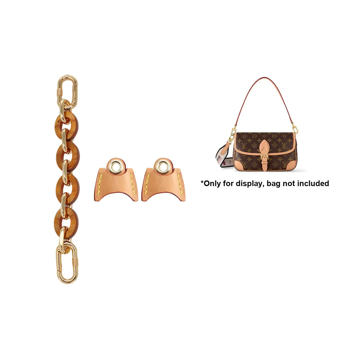 Ingenuity Handmade Cow Leather Bag Shoulder Strap Women's Brown/Beeswax Color
