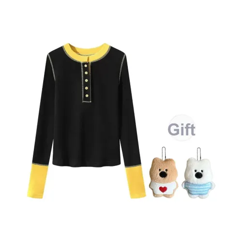 GHPC Черные Женские T-рубашки