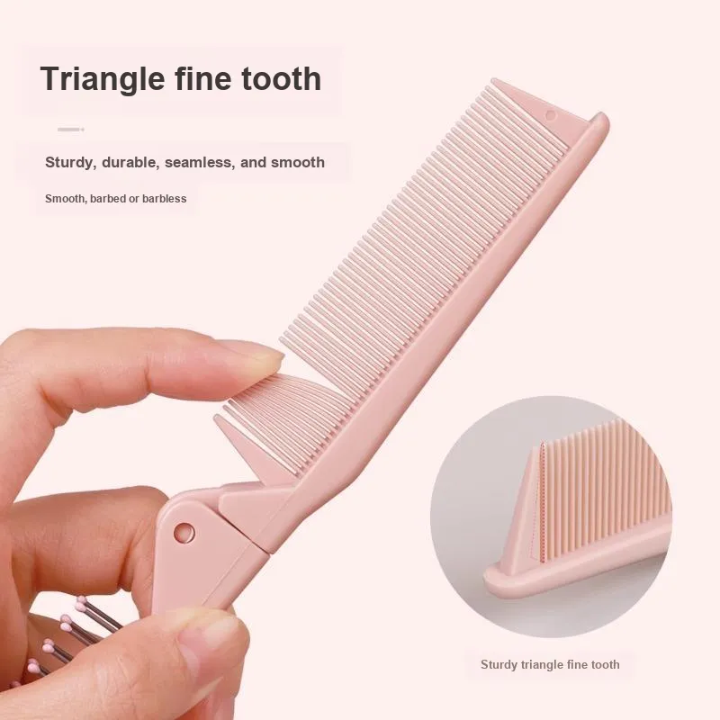 ZHENZI Comb Cleaning Fine Toothed Comb Straight Hair Ponytail-7