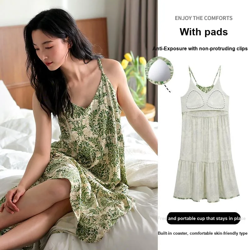Lan Miao Women's Nightgowns-11
