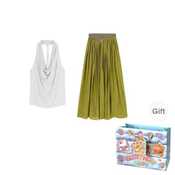BRASS SCOUT Two Piece Skirt Sets Women's