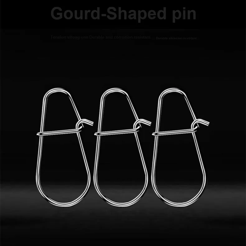 King Luya Gourd Pin Connector Fishing Stainless Steel-5