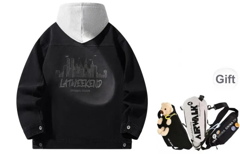LA'T.WEEKEND Denim Jacket Unisex-55