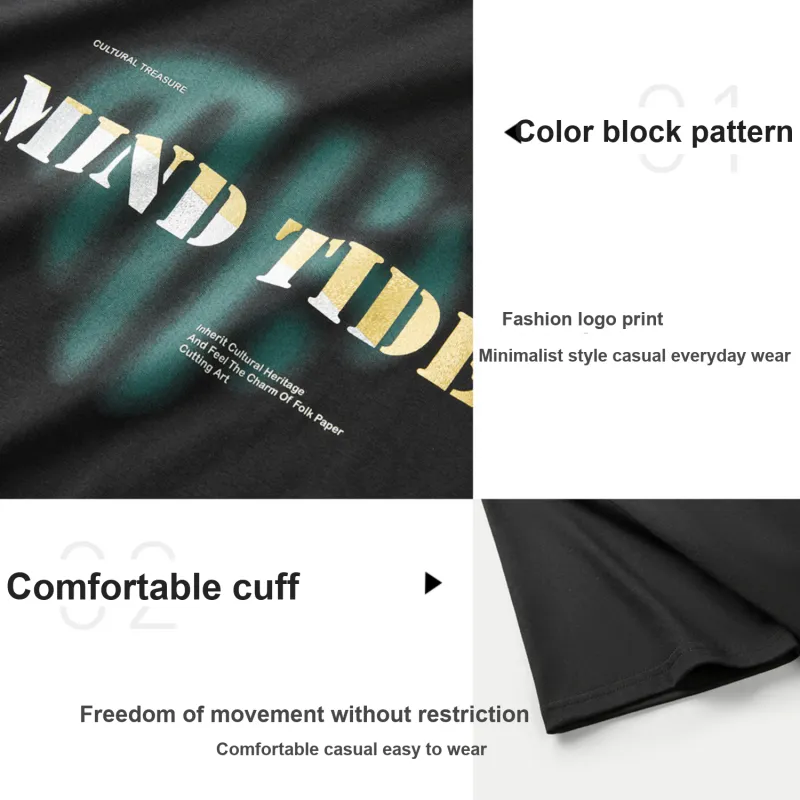 HLA T Shirts Men Antibacterial, Cooling Black Pattern 21-3