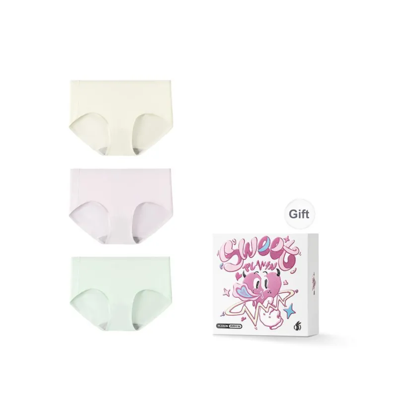 PLAN IN Underpants Women's Combo Set-6