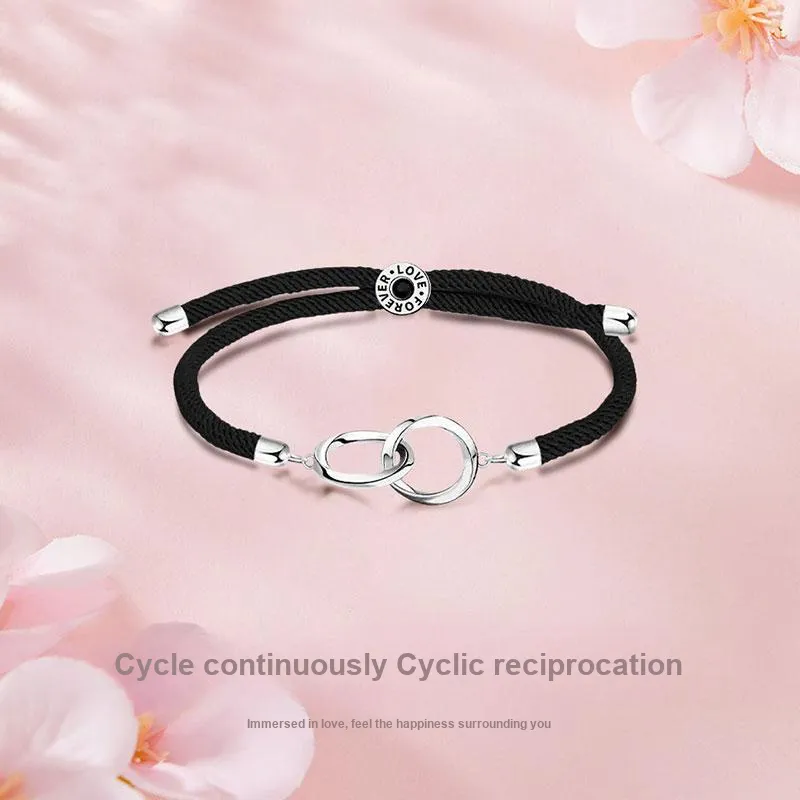 TRUE ME Alloy Rope Bracelets Unisex-4