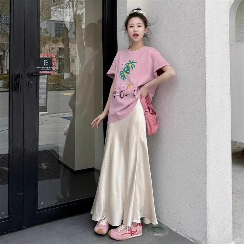 PZGE Two Piece Skirt Sets Women's-4