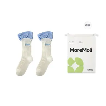 Moremoli Mid Calf Socks Women's Shopping Bag 2 Pack