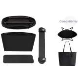 City33 (Charcoal Black) Black Liner+Bottom Pad+Shoulder Strap Pad[Anti-Sinking Three-Piece Set]