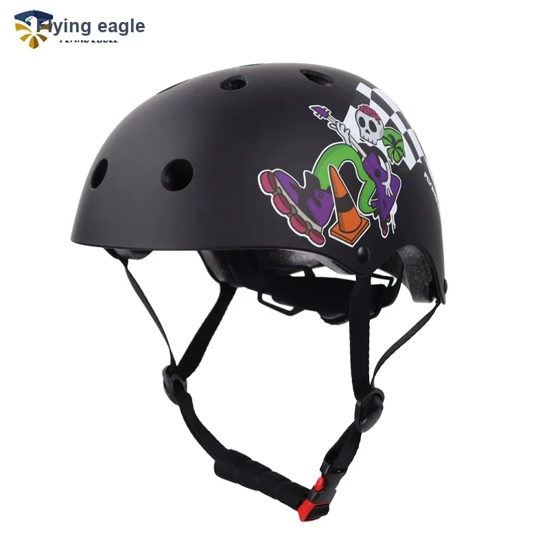 FLYING EAGLE Roller Skate Set ABS Hard Shell \ EPS Foam Casual, Commuting Unisex 28 32 S\M Black, Blue, Pink-1