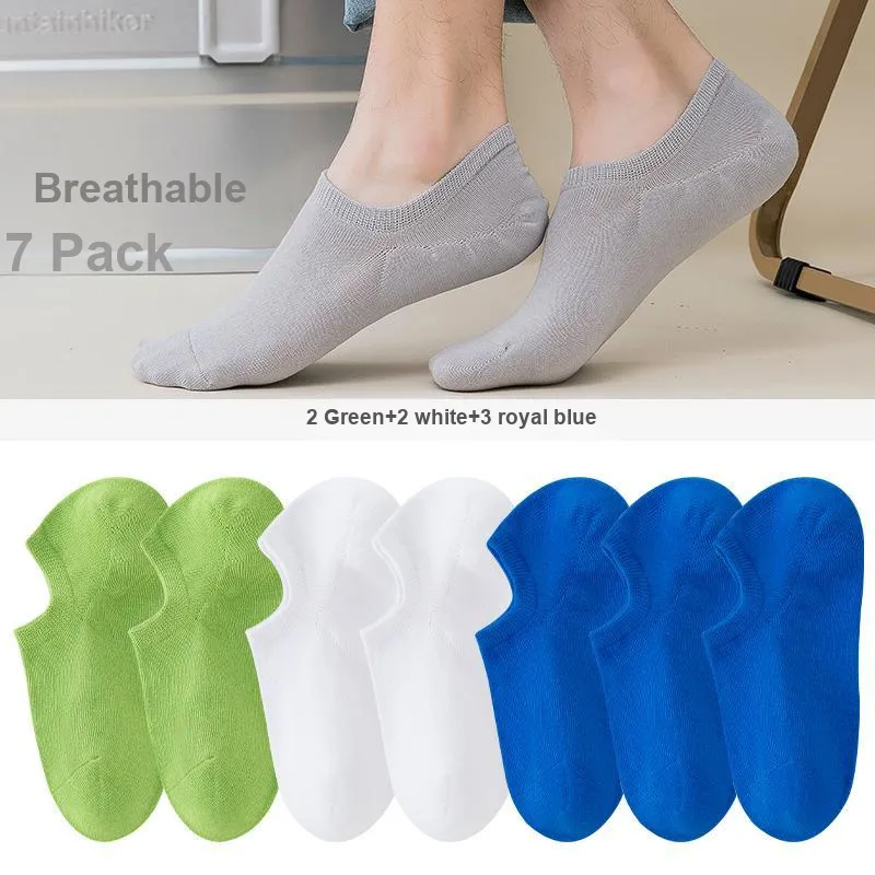 7 SEVFUN No Show Socks Unisex Combo Set-37