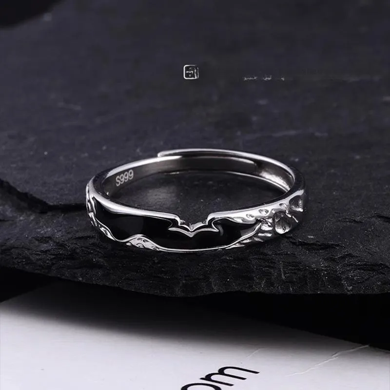 FOREVER MELODY 999 Fine Silver Rings Men's-4