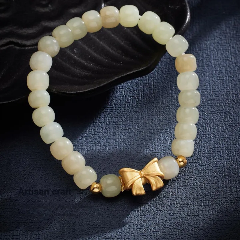 Andaozi Hetian Jade Bracelets Green Jade Women's-2